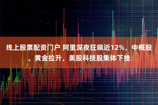 线上股票配资门户 阿里深夜狂飙近12%，中概股、黄金拉升，美股科技股集体下挫